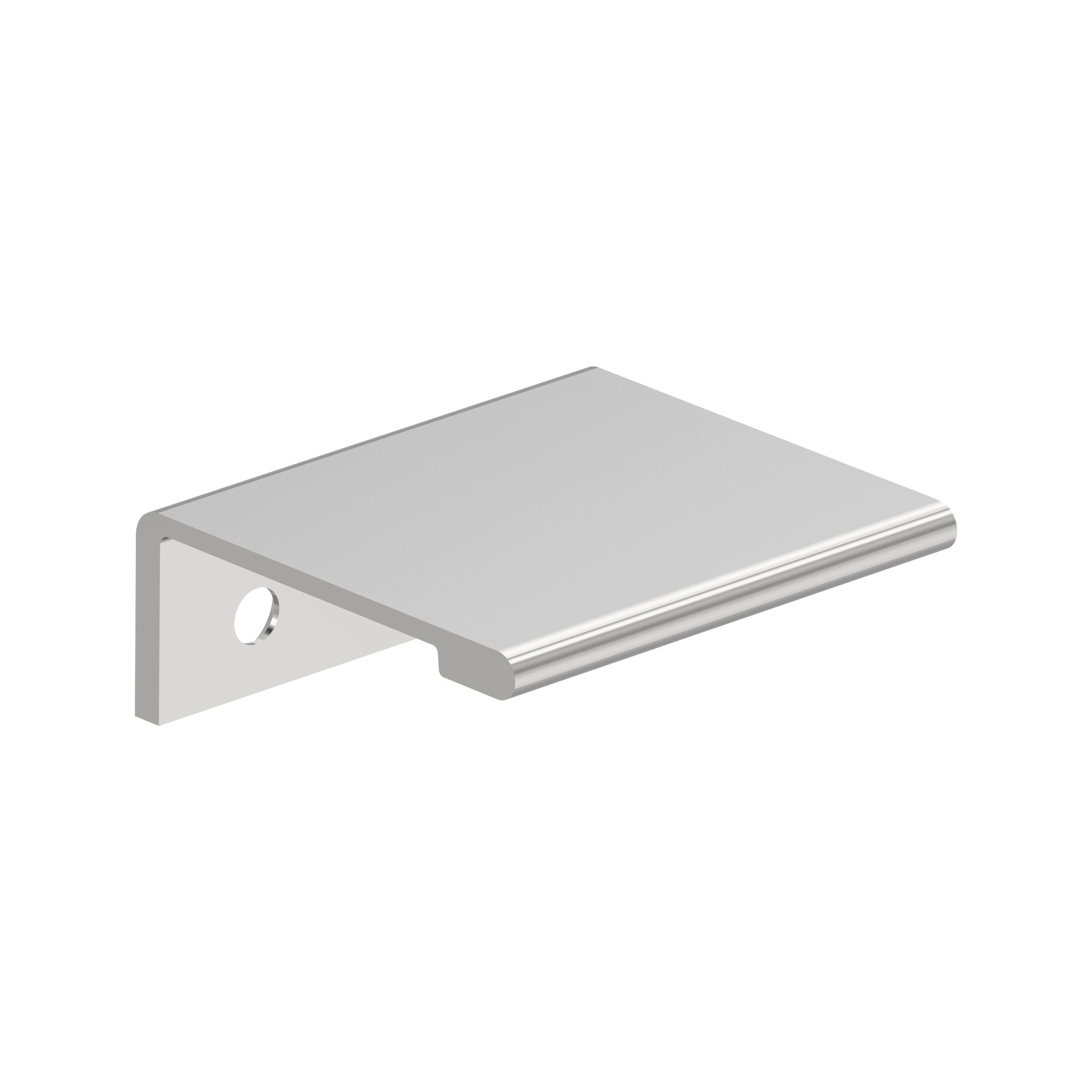 Amerock Streamline II 1-3/4 inch (44mm) Length Edge Pull - 37190 Everyday Basics
