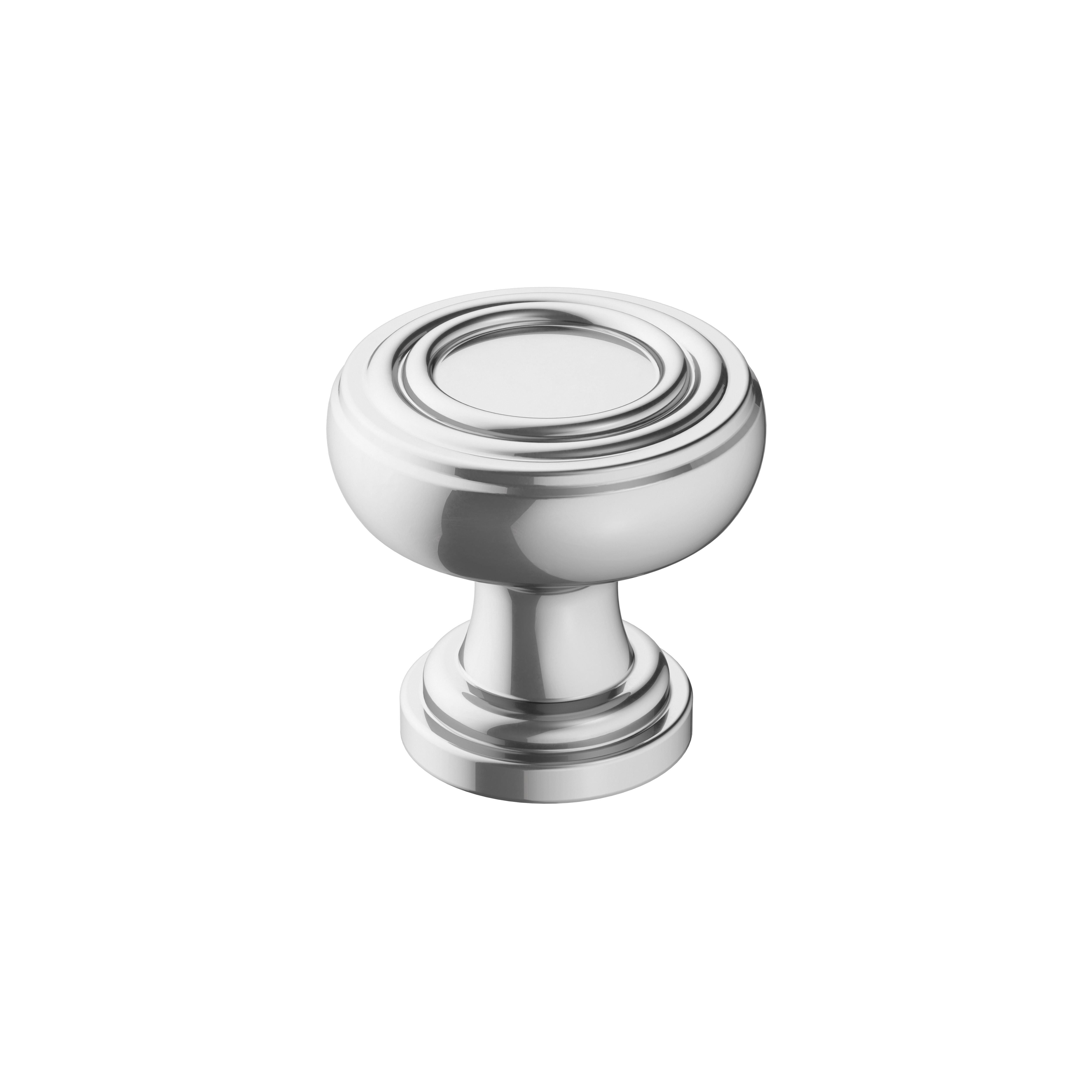 Amerock Ville 1-1/8 in (29 mm) Diameter Cabinet Knob - 36774 Everyday Basics