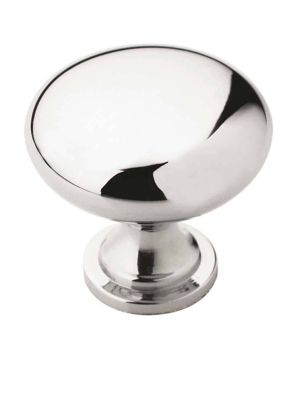 Amerock Edona 1-1/4 in (32 mm) Diameter Knob - 10 Pack - 53005 Amerock