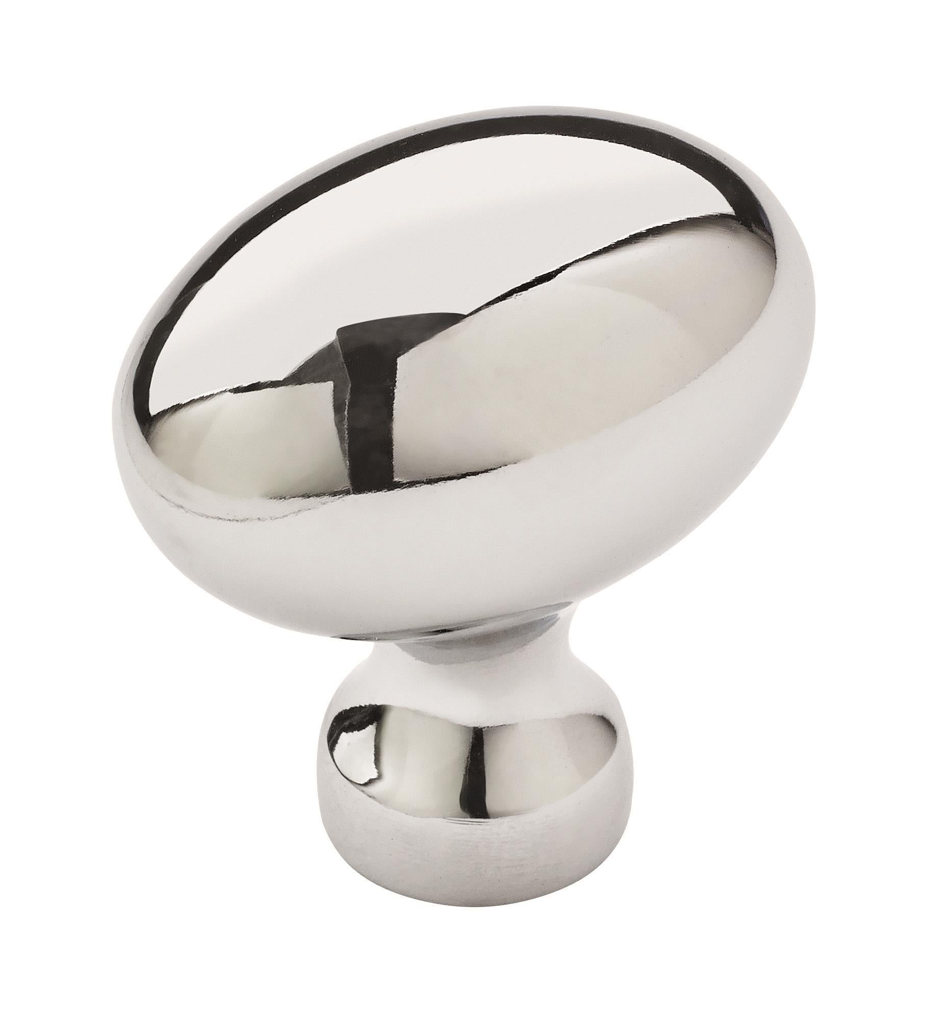 Amerock Vaile 1-3/8 in (35 mm) Length Knob - 53014 - 10 Pack Everyday Basics