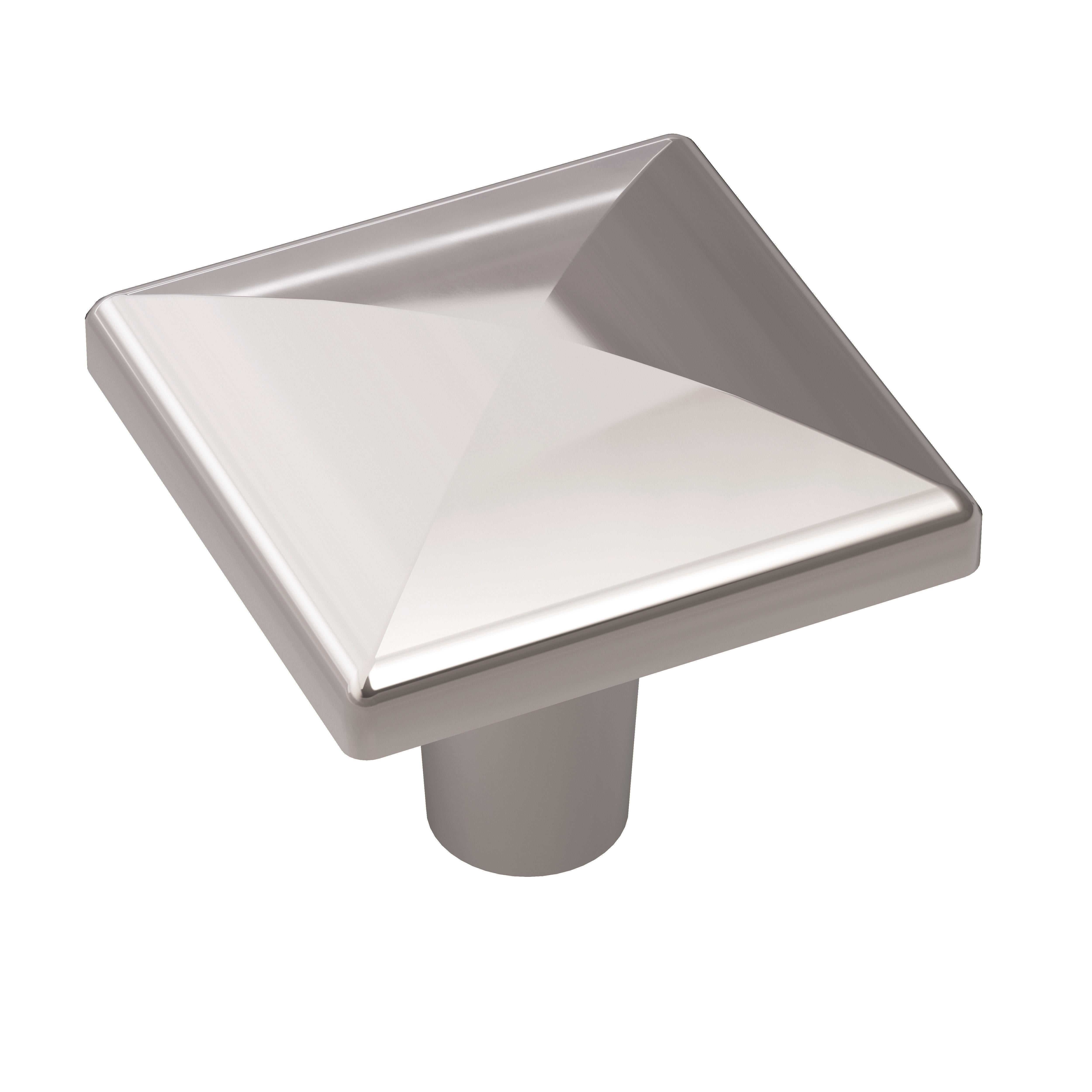 Amerock Extensity 1-1/2 in (38 mm) Length Cabinet Knob - 29398 Everyday Basics