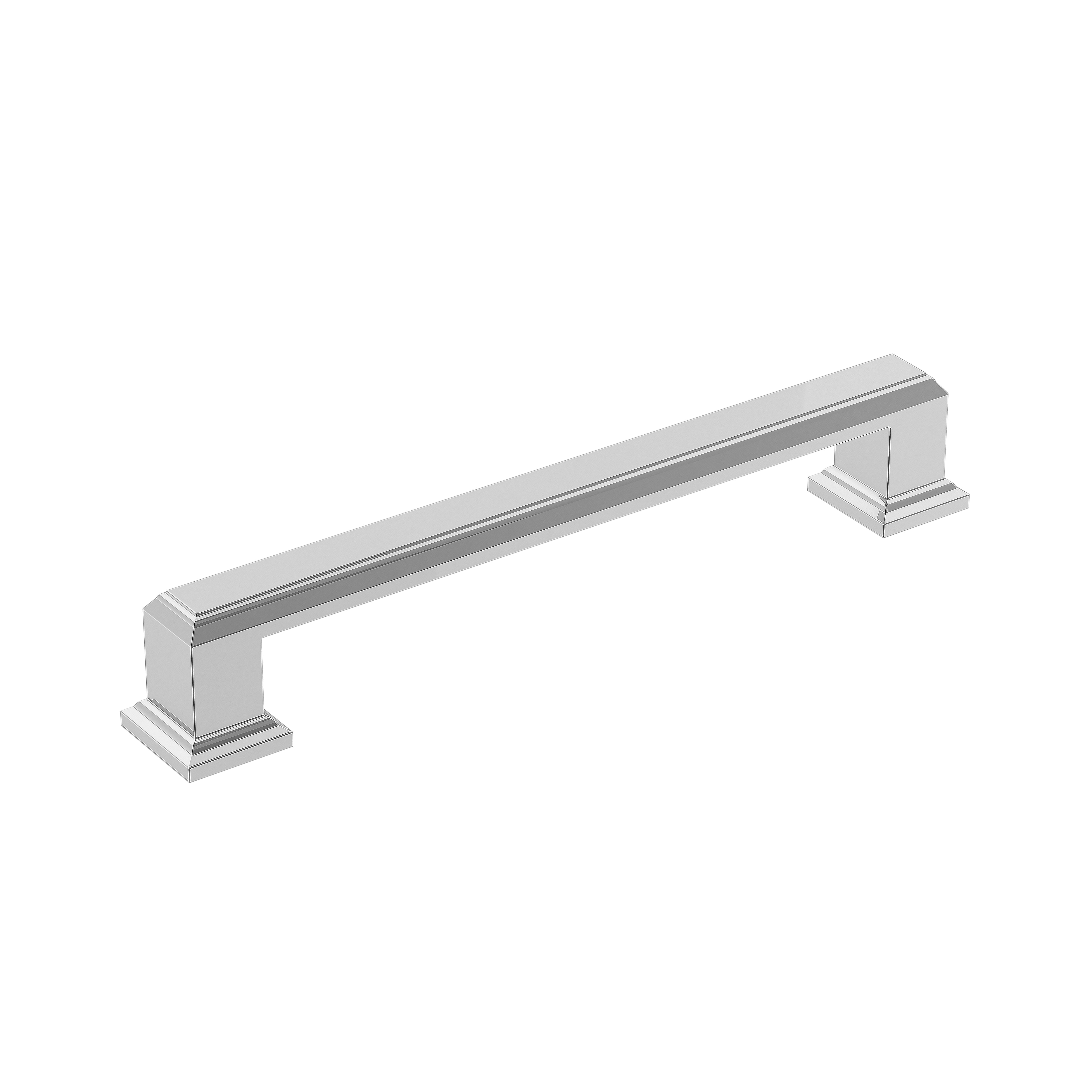 Amerock Appoint 5-1/16 in (128 mm) Center-to-Center Cabinet Pull - 36760 Amerock