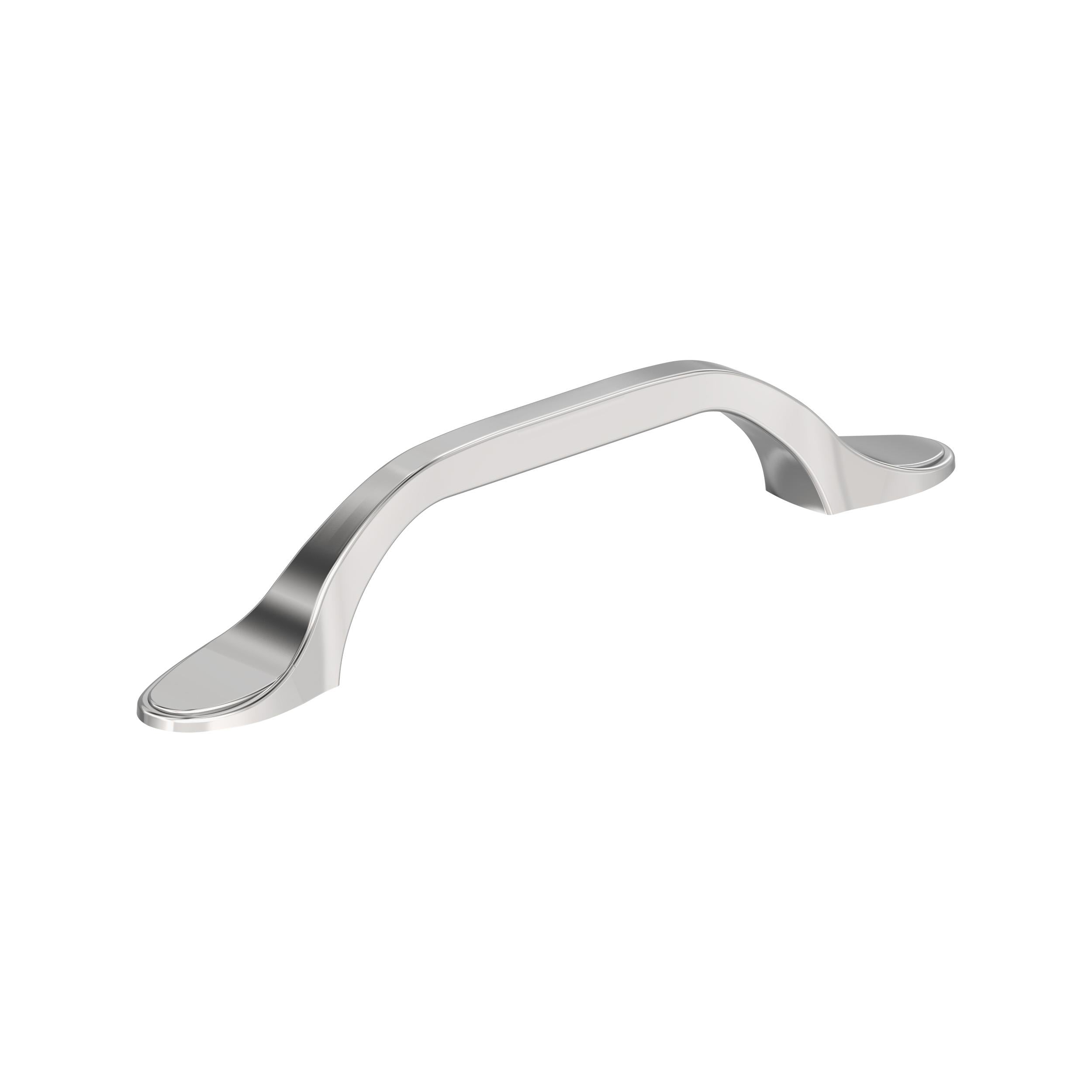 Amerock Ravino 3-3/4 in (96 mm) Center-to-Center Cabinet Pull - 21936 Everyday Basics