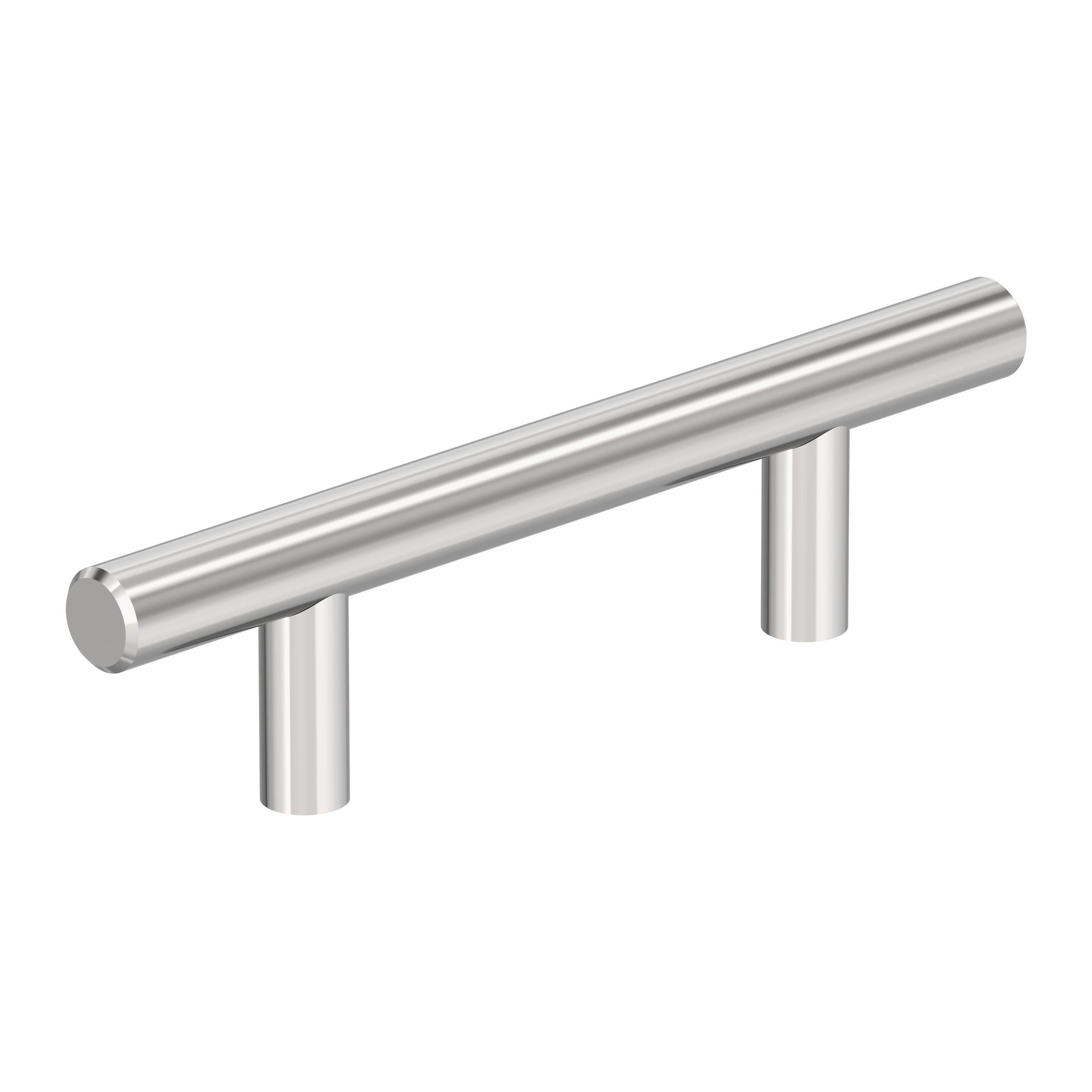 Amerock Bar Pulls Hollow 3 inch (76mm) Center-to-Center Pull - 37240 Everyday Basics