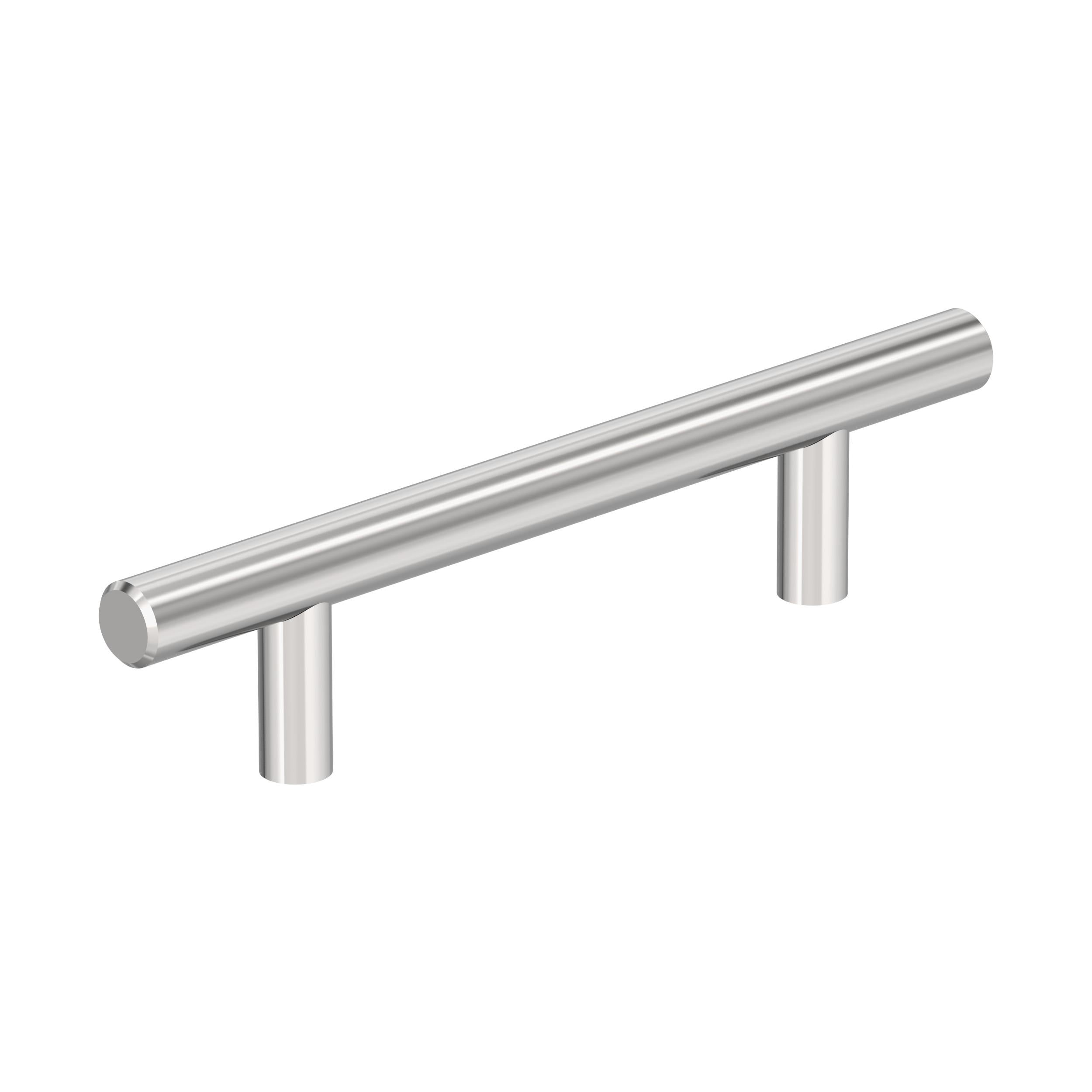 Amerock Bar Pulls Hollow 3-3/4 inch (96mm) Center-to-Center Pull - 37241 Everyday Basics