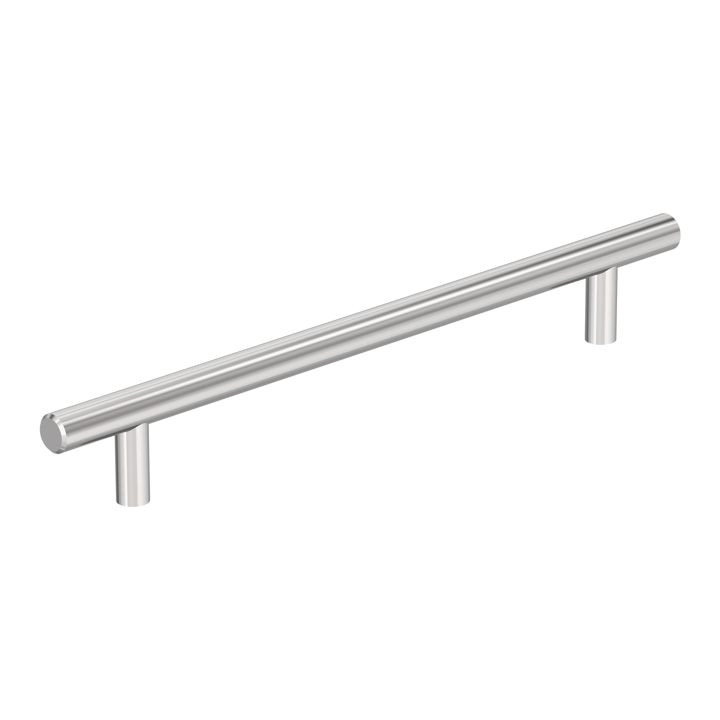Amerock Bar Pulls Hollow 7-9/16 inch (192mm) Center-to-Center Pull - 37244 Everyday Basics