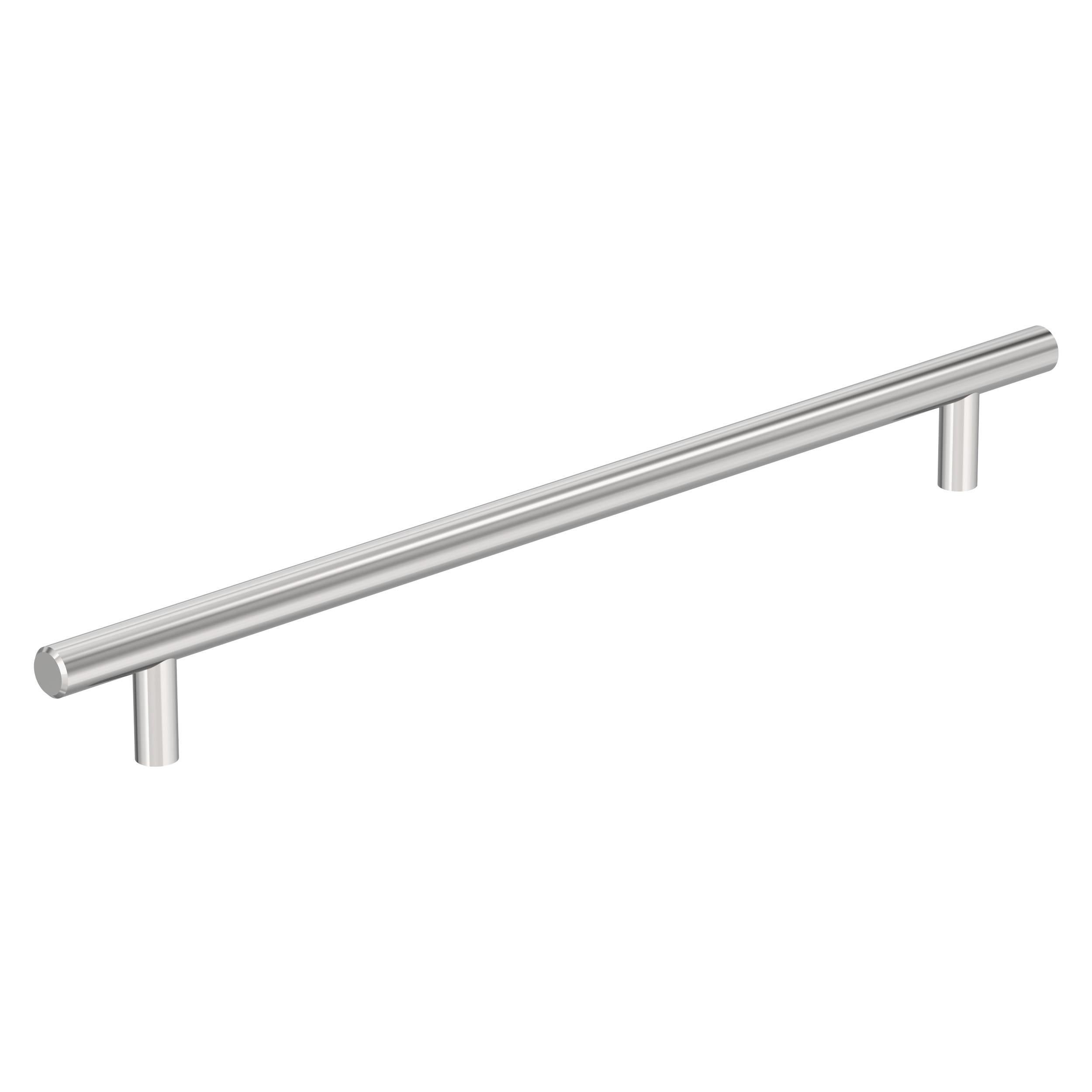 Amerock Bar Pulls Hollow 10-1/16 inch (256mm) Center-to-Center Pull - 37246 Everyday Basics
