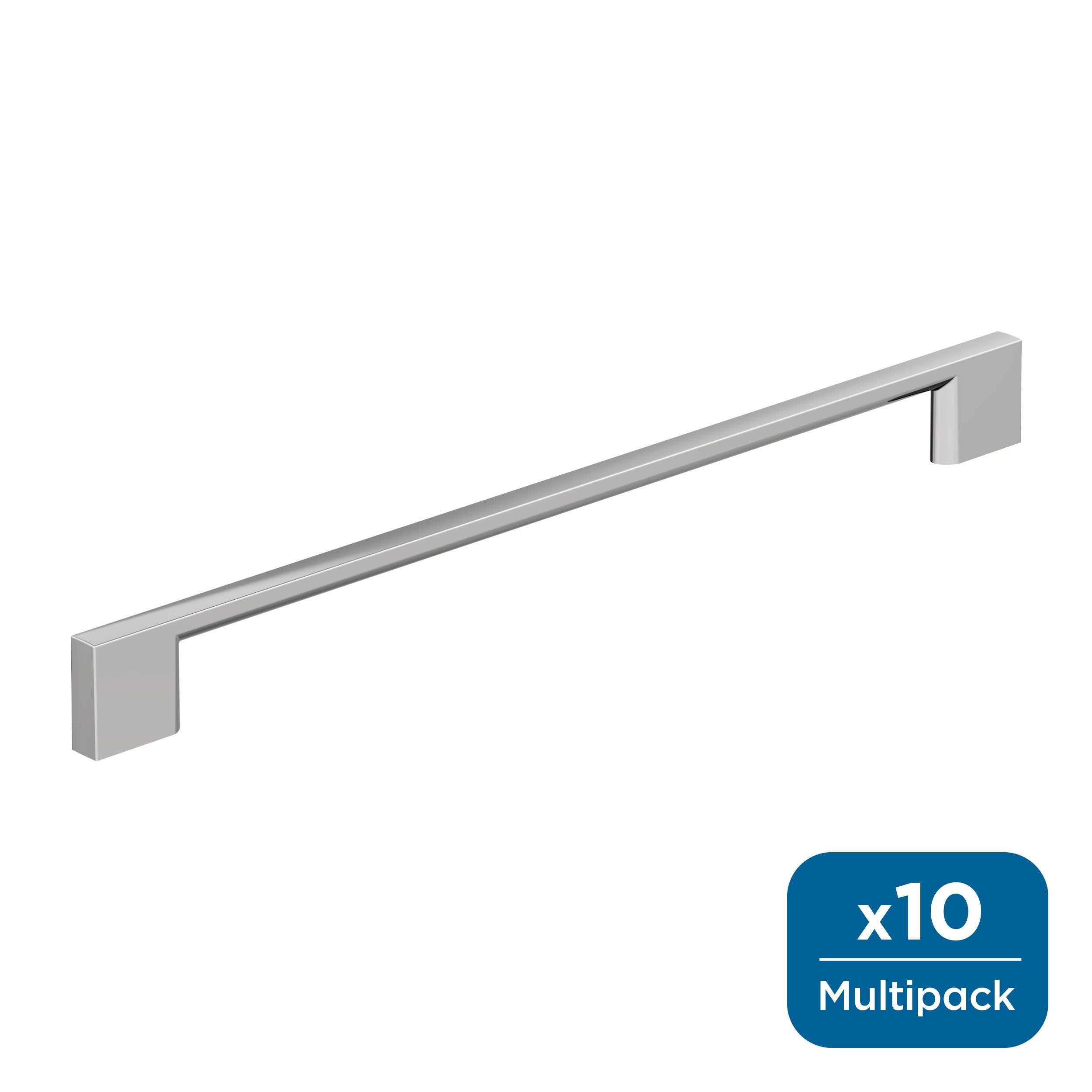 Amerock Cityscape 10-1/16 inch (256mm) Center-to-Center Pull - 37135 Everyday Basics