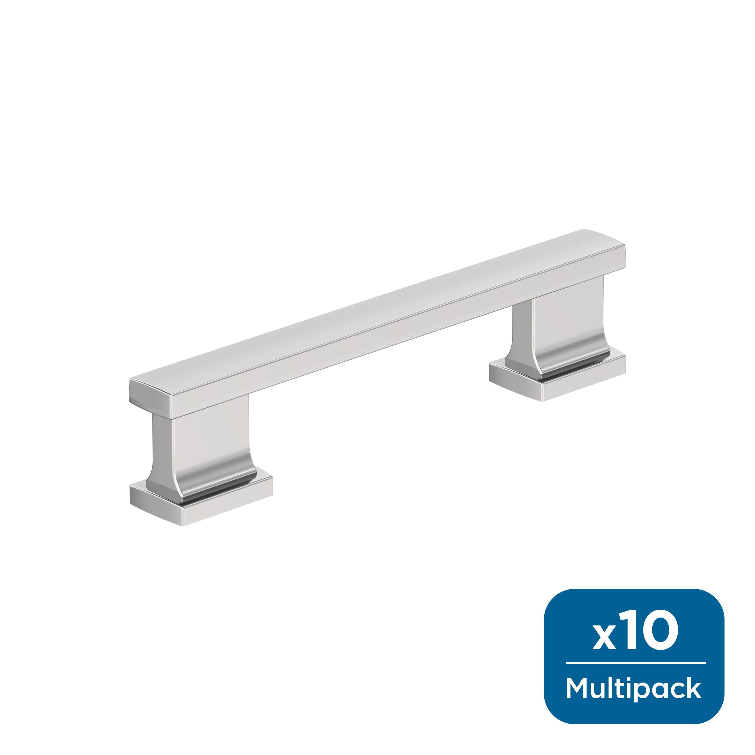 Amerock Triomphe 3-3/4 inch (96mm) Center-to-Center Pull - 37091 - 10 Pack Everyday Basics