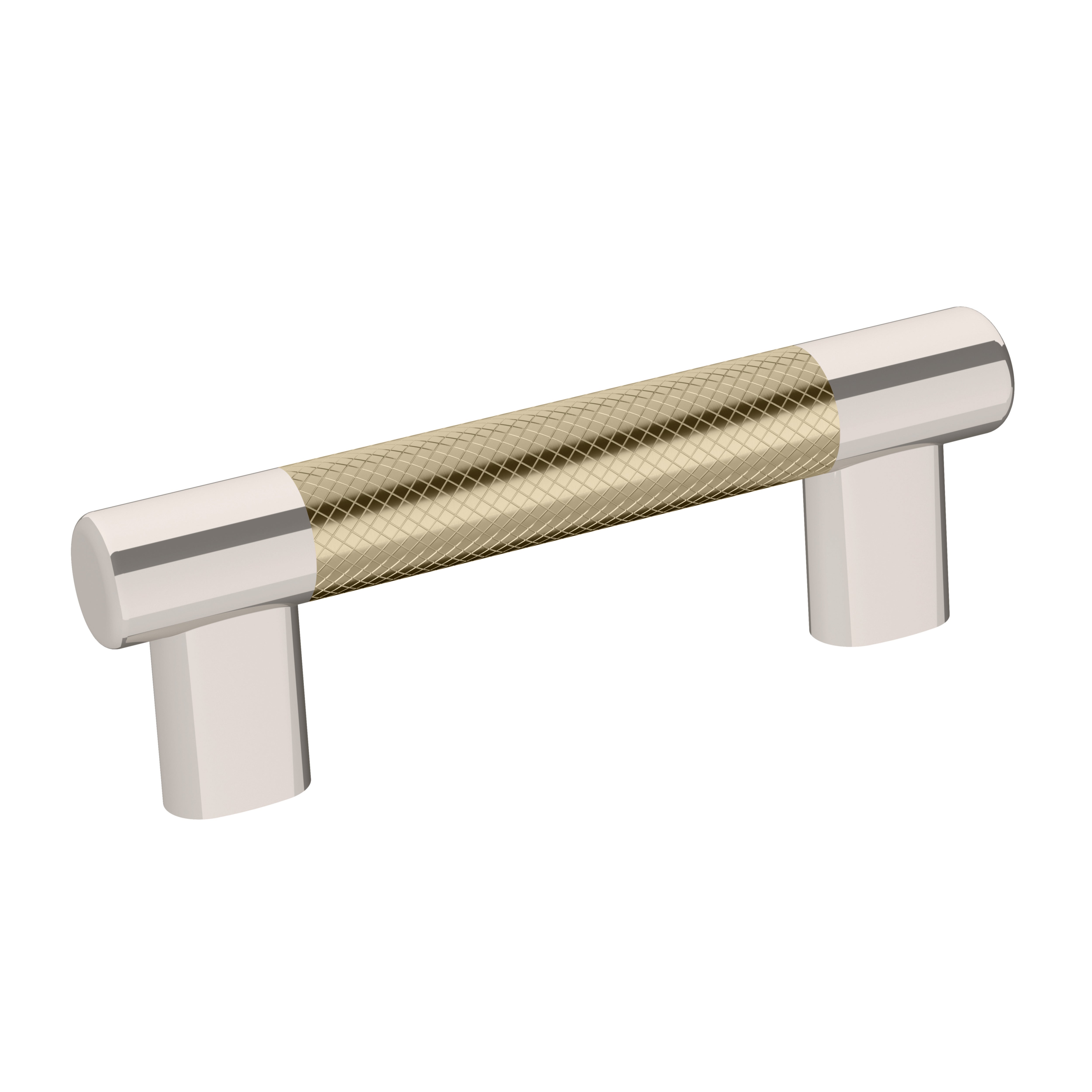 Amerock Esquire 3 in & 3-3/4 in (76mm & 96 mm) Center-to-Center Cabinet Pull - 36557 Amerock