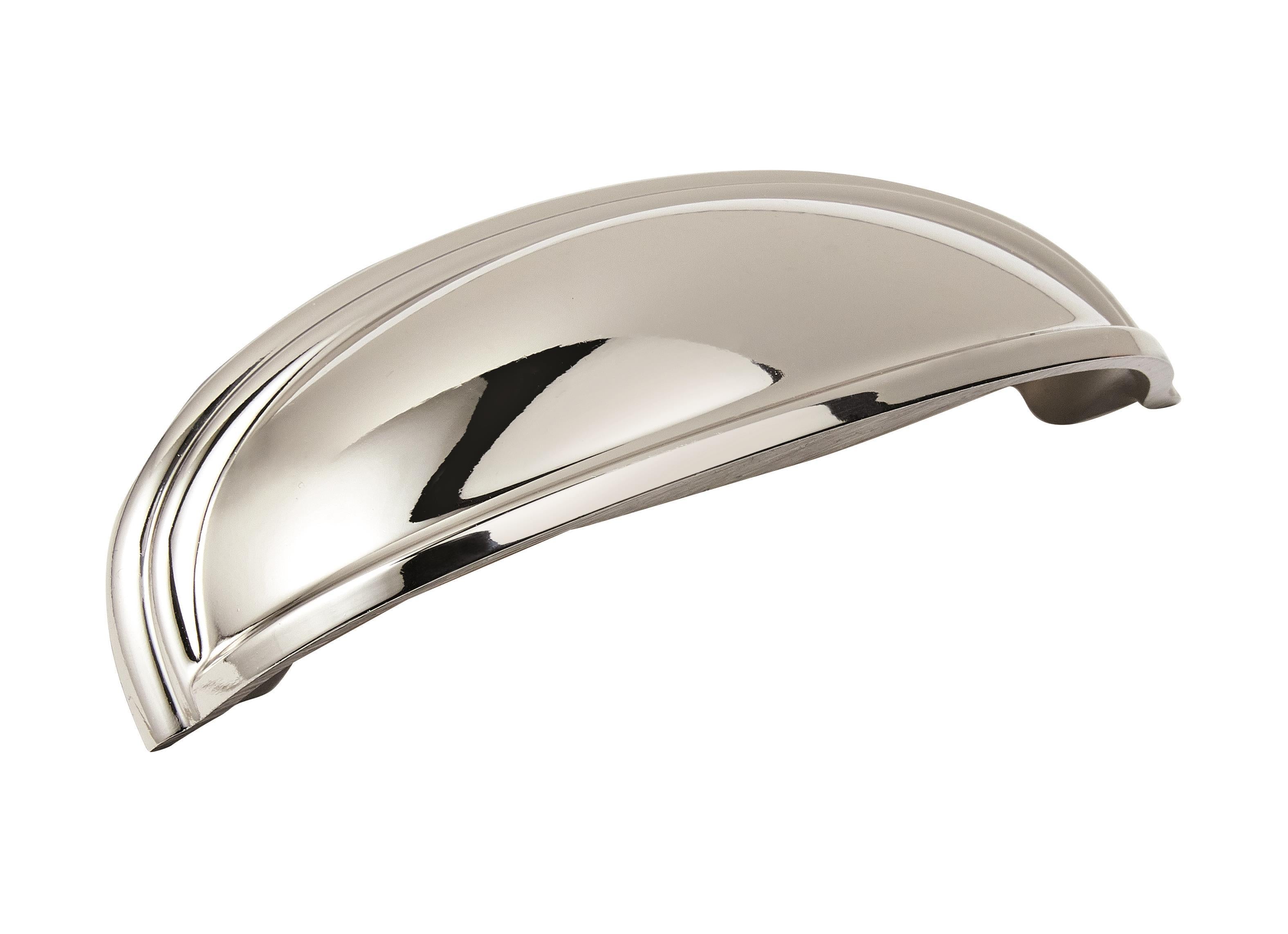 Amerock Ashby 3 in. (76 mm) & 4 in. (102 mm) Center-to-Center Center-to-Center Cup Pull - 36640 Amerock