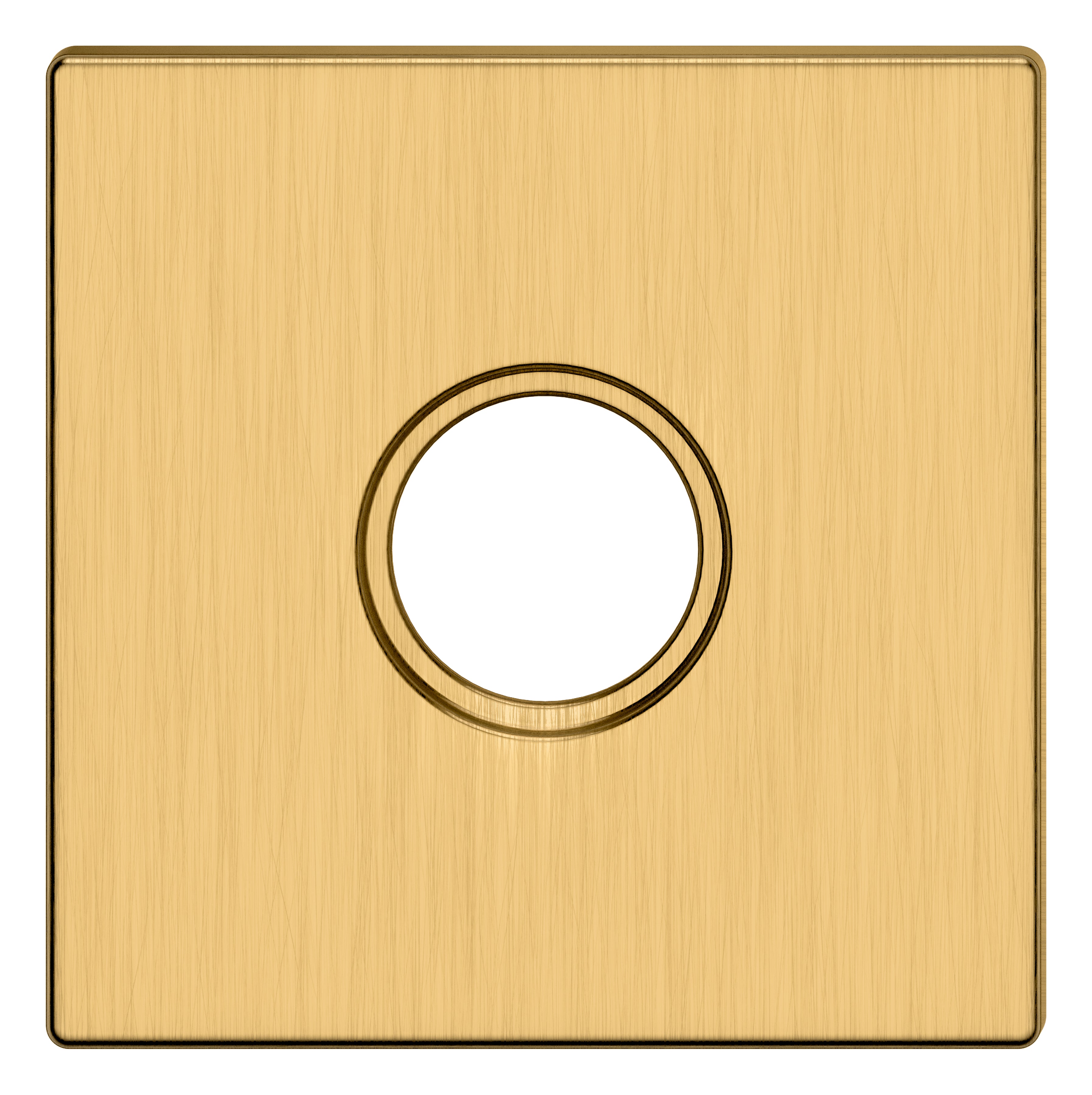 Baldwin R017  2-5/8" Contemporary Square Passage Rose Pair Baldwin Estate