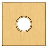Baldwin R017  2-5/8" Contemporary Square Passage Rose Pair Baldwin Estate