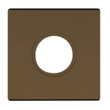 Baldwin R017  2-5/8" Contemporary Square Passage Rose Pair Baldwin Estate
