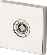 Baldwin R017  2-5/8" Contemporary Square Passage Rose Pair Baldwin Estate