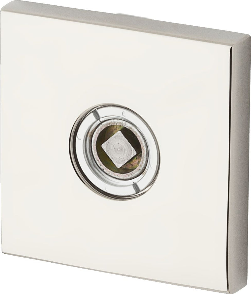 Baldwin R017  2-5/8" Contemporary Square Passage Rose Pair Baldwin Estate
