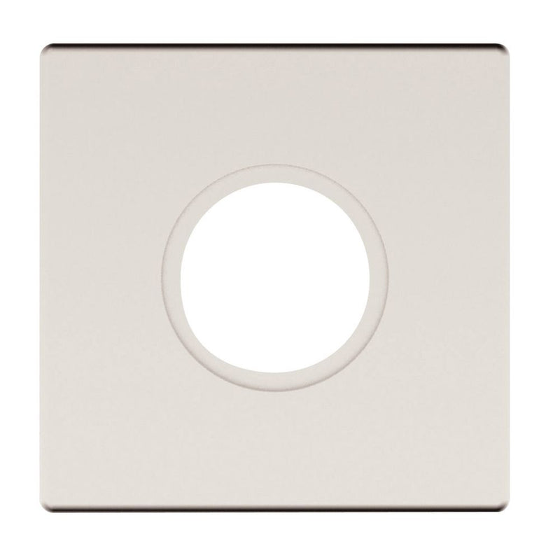 Baldwin R017  2-5/8" Contemporary Square Single Dummy Rose Baldwin Estate