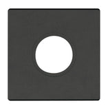 Baldwin R017  2-5/8" Contemporary Square Passage Rose Pair Baldwin Estate
