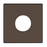Baldwin R017  2-5/8" Contemporary Square Passage Rose Pair Baldwin Estate