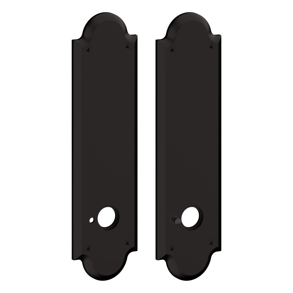 Baldwin R032  10-5/9" Arch Entry Rose Pair with Lever Adaptor Baldwin Estate