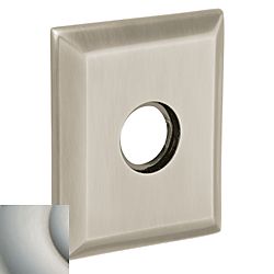 Baldwin R033  3-2/9" Square Passage Rose Pair Baldwin Estate