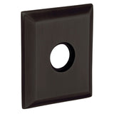 Baldwin R033  3-2/9" Square Single Dummy Rose Baldwin Estate