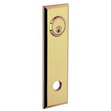 Baldwin R035  9-2/5" Square Entry Rose Pair Baldwin Estate