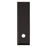 Baldwin R035  9-2/5" Square Entry Rose Pair with Knob Adaptor