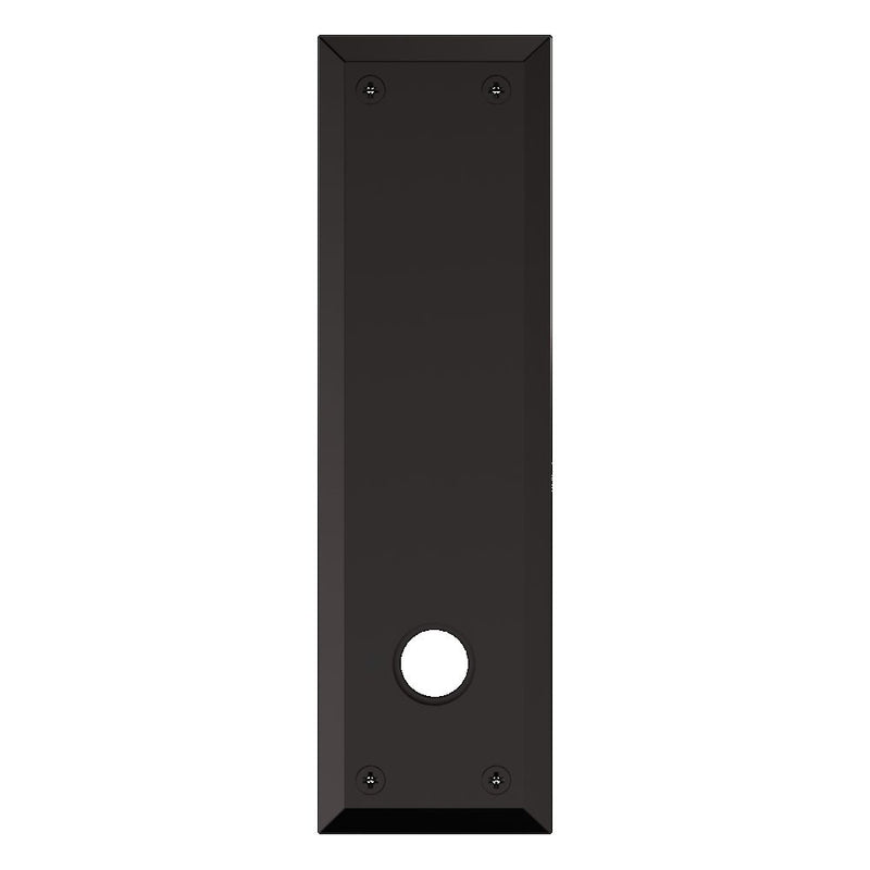 Baldwin R035  9-2/5" Square Entry Rose Pair with Knob Adaptor