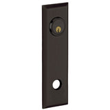 Baldwin R035  9-2/5" Square Entry Rose Pair Baldwin Estate