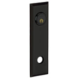 Baldwin R035  9-2/5" Square Entry Rose Pair Baldwin Estate