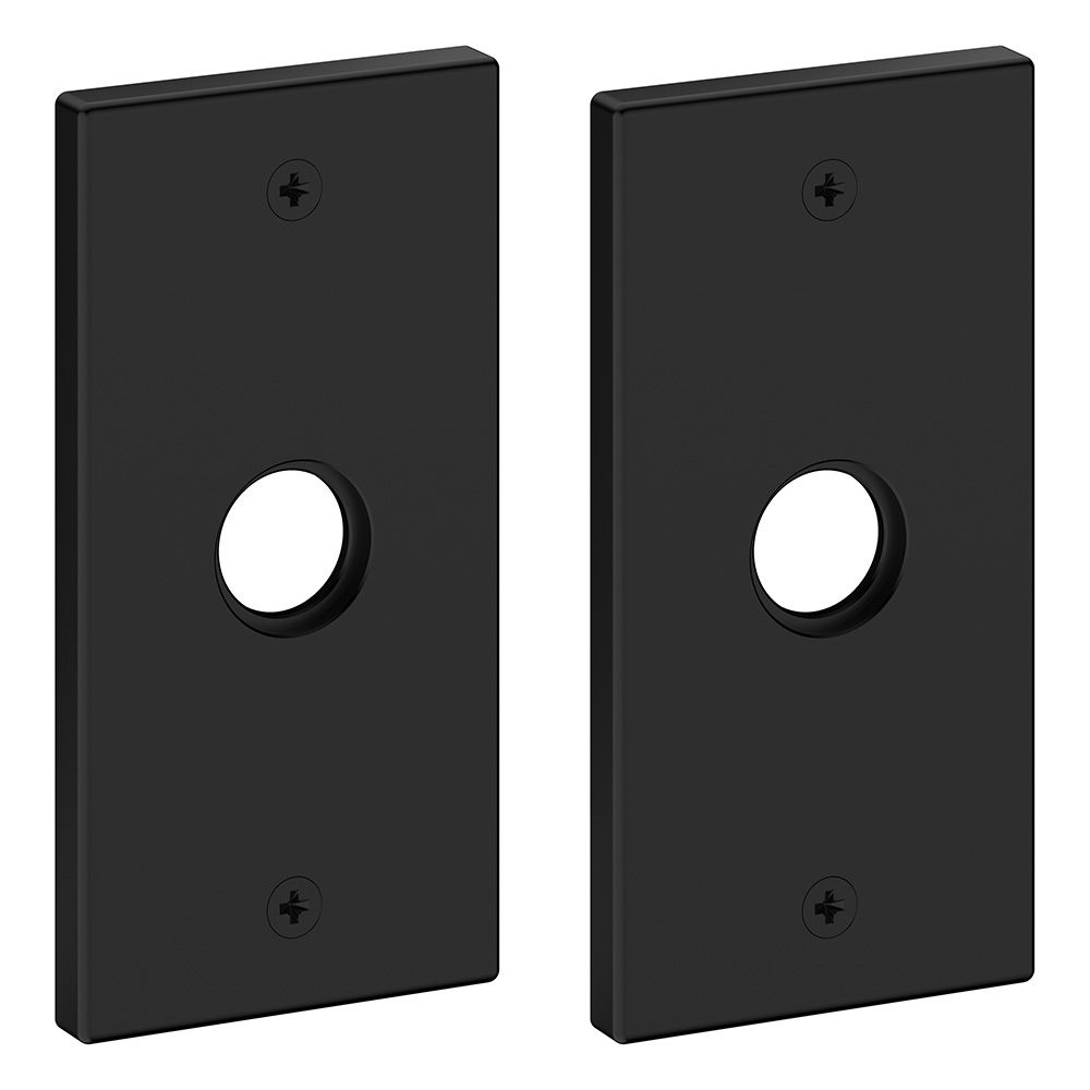 Baldwin 5" Contemporary Passage Rose Pair Baldwin Estate