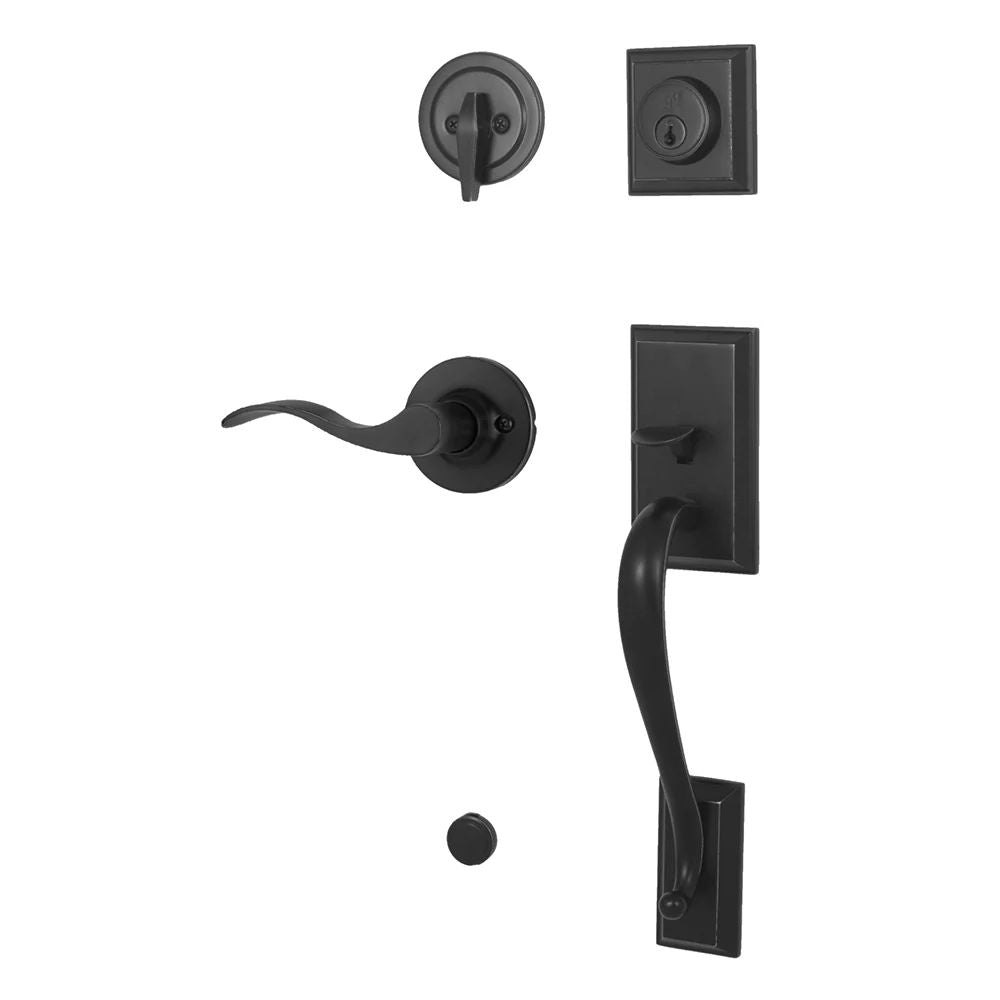 Weslock Mercy Single Cylinder Handleset with  New Haven Lever Weslock