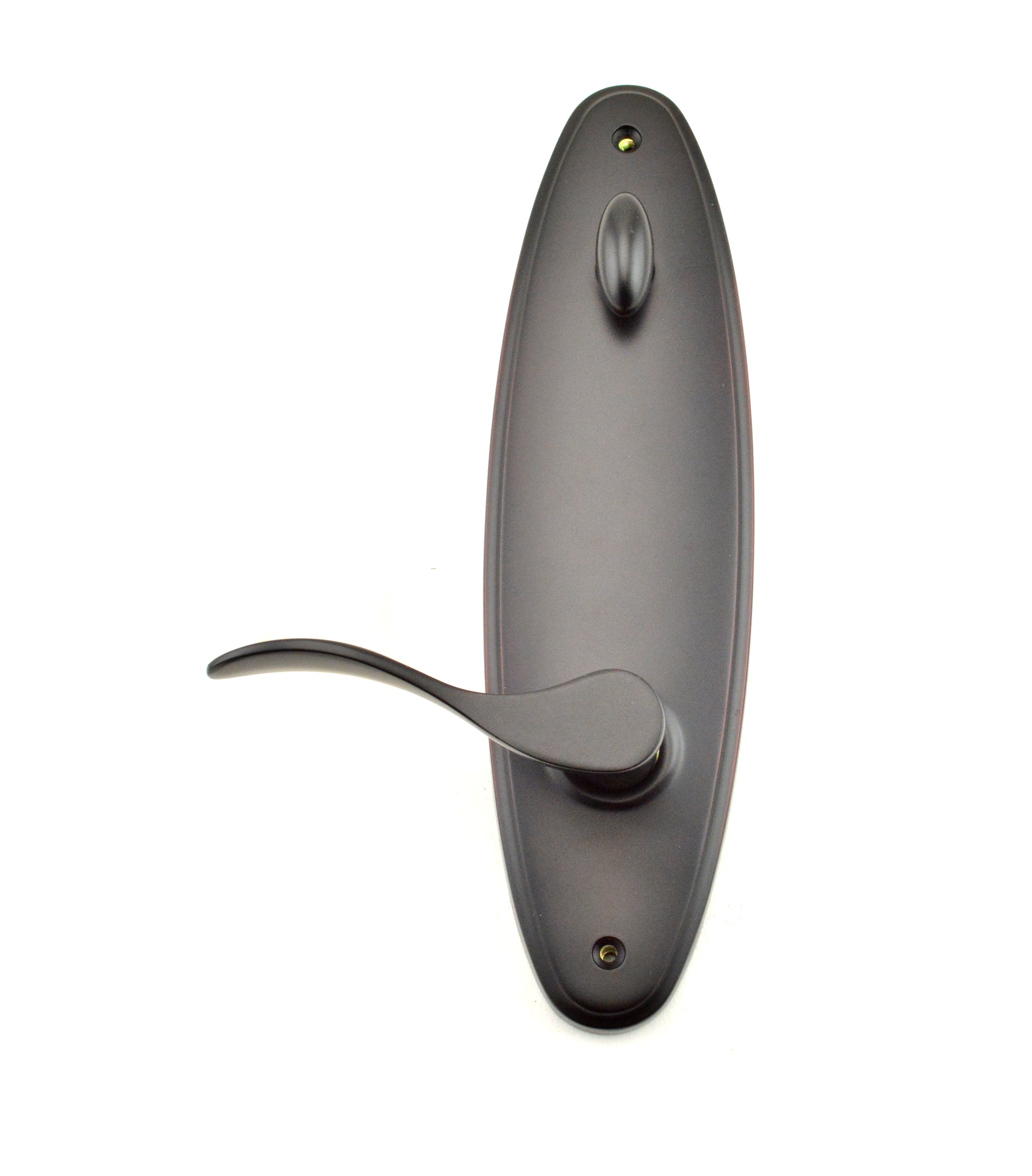 Weslock Bordeau Single Cylinder Handleset Trim for Stanford with Adjustable Latch and Round Corner Strikes Weslock