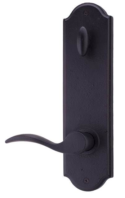 Weslock Carlow Interconnected Handleset Trim for Stonebriar or Wiltshire with Adjustable Latch and Round Corner Strikes Weslock