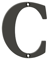 Deltana 4" Residential Letter C; Deltana