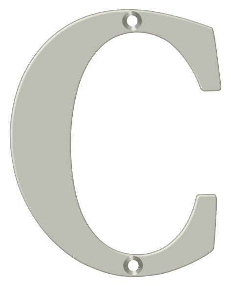 Deltana 4" Residential Letter C; Deltana