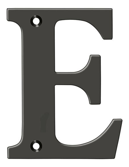 Deltana 4" Residential Letter E; Deltana