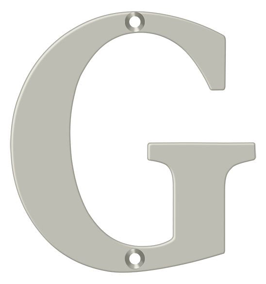 Deltana 4" Residential Letter G; Deltana