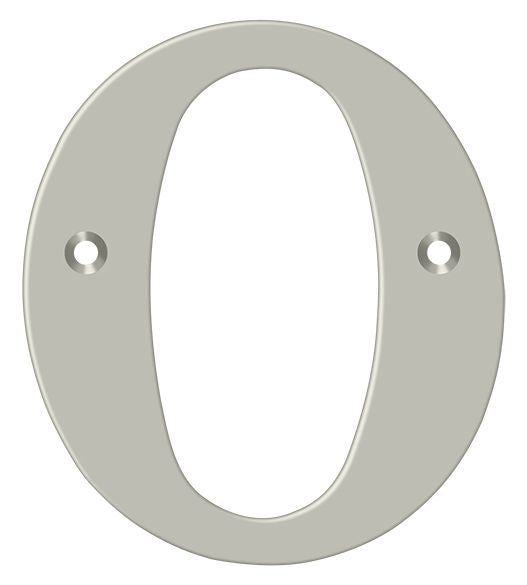 Deltana 4" Residential Letter O; Deltana