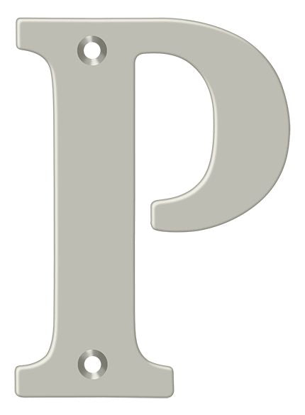 Deltana 4" Residential Letter P; Deltana