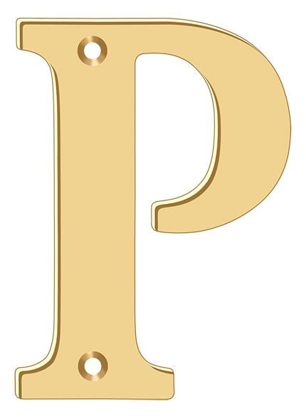 Deltana 4" Residential Letter P; Deltana