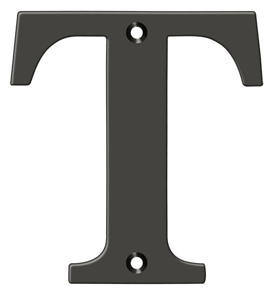 Deltana 4" Residential Letter T; Deltana