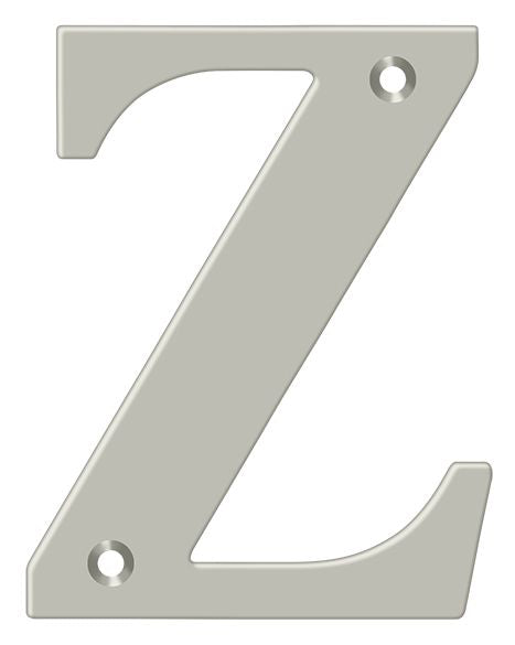 Deltana 4" Residential Letter Z; Deltana