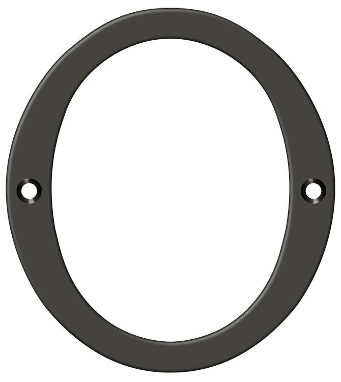 Deltana 6" Numbers; Solid Brass; Deltana