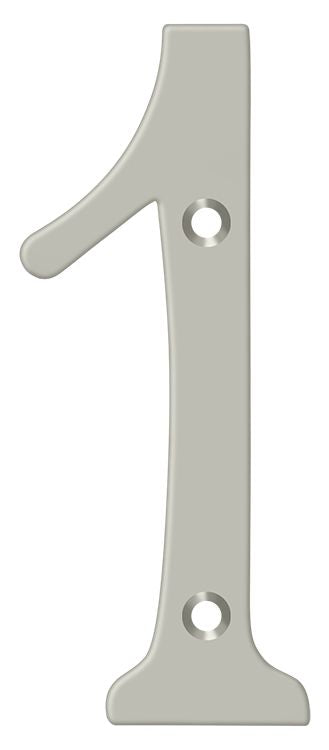 Deltana 6" Numbers; Solid Brass; Deltana