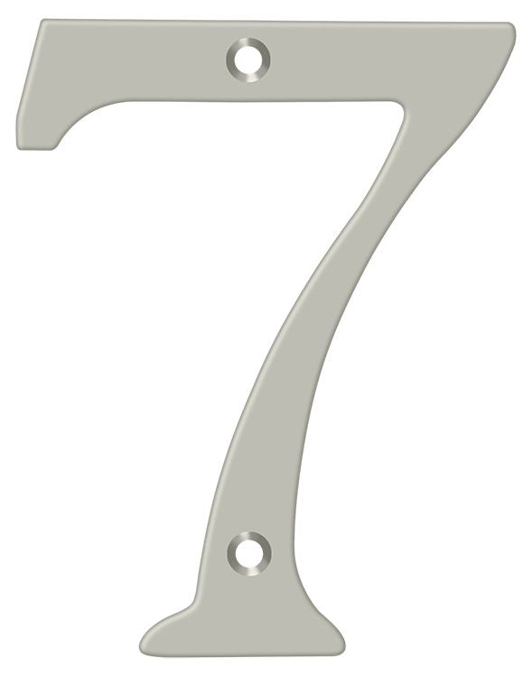 Deltana 6" Numbers; Solid Brass; Deltana