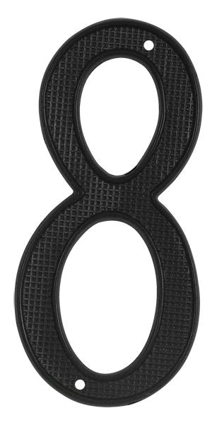 Deltana 4" Numbers; Zinc; Deltana