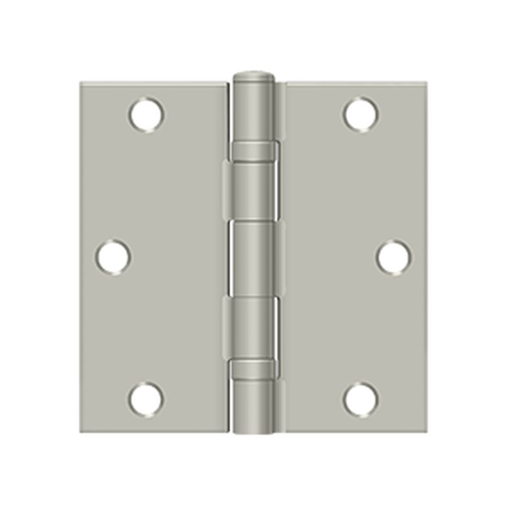 Deltana 3-1/2" x 3-1/2" Square Corner Ball Bearing Hinge Deltana