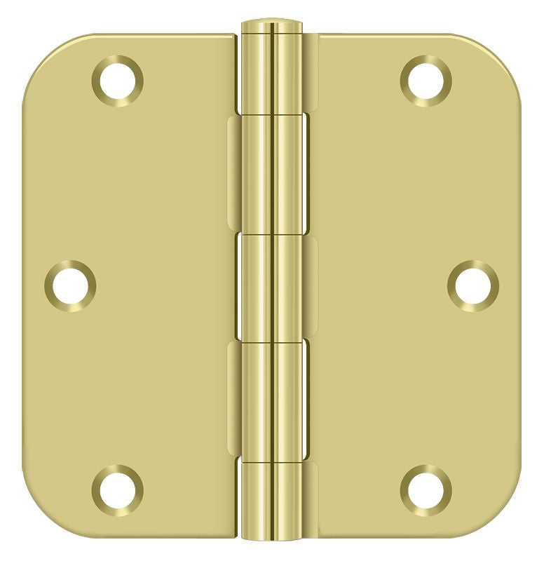 Deltana 3-1/2" x 3-1/2" x 5/8" Radius Hinge; Residential Thickness; Deltana